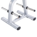 Equipamento de ginástica de fitness Rack de placa de peso livre